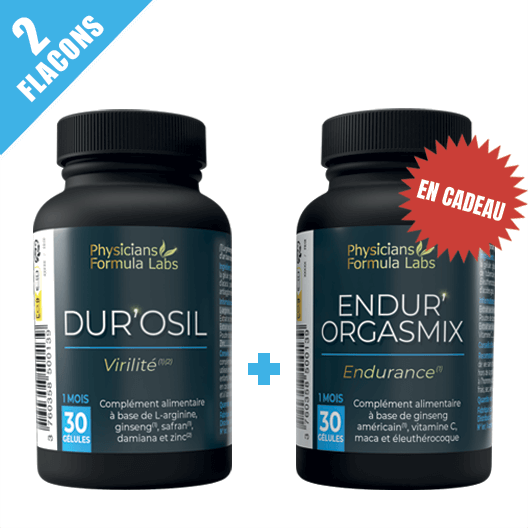 Durosil - 2 Piluliers + Endur-OrgasmiX 500 OFFERT